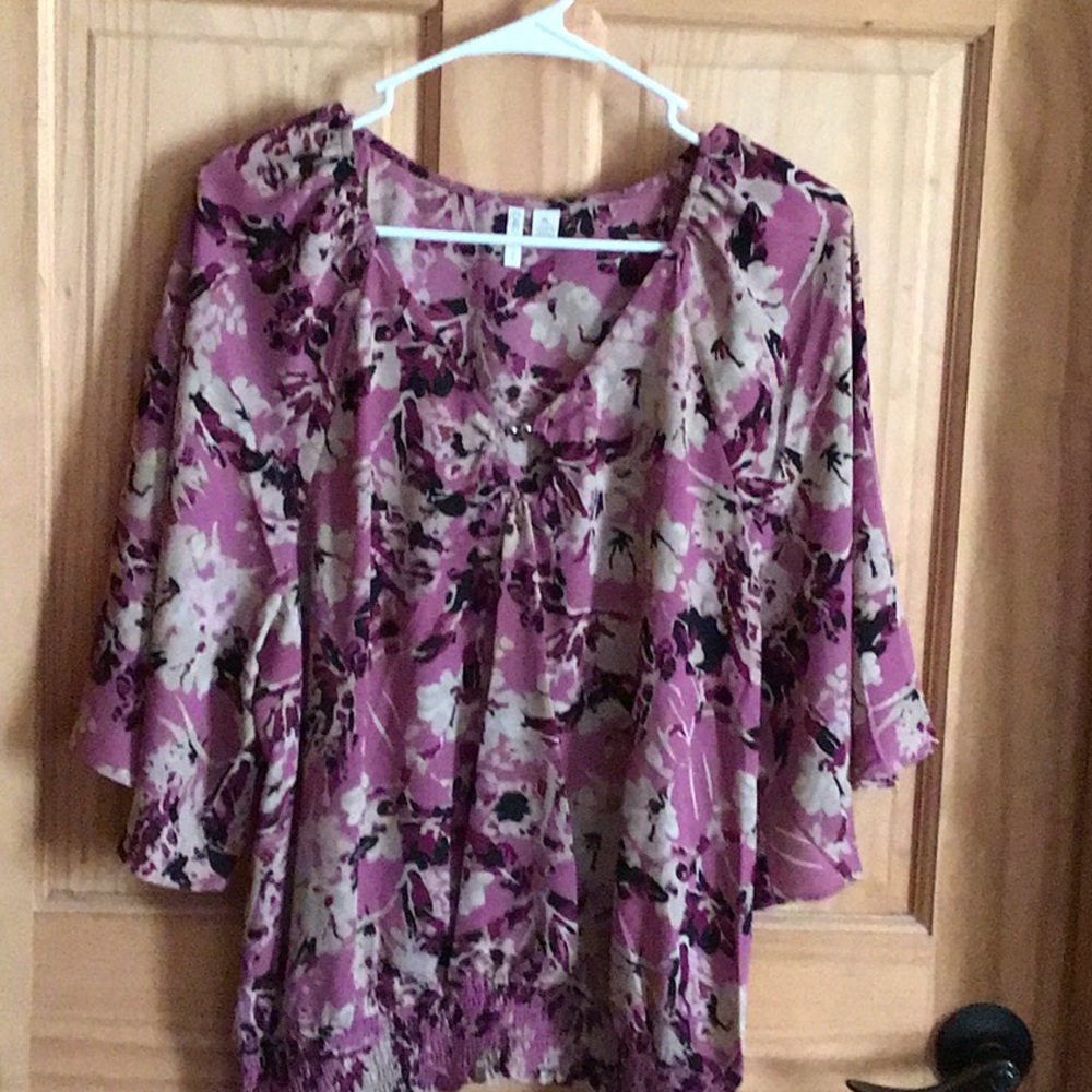 Cato ex large purple blouse